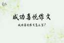成功喜悦作文