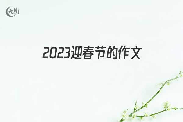 2022迎春节的作文
