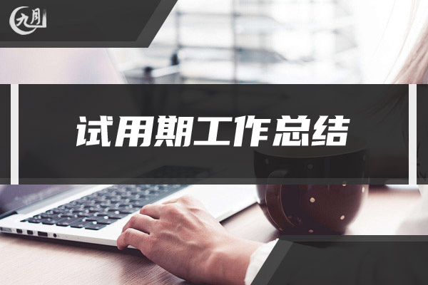 试用期工作总结