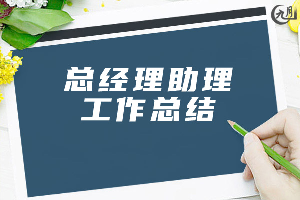 总经理助理工作总结